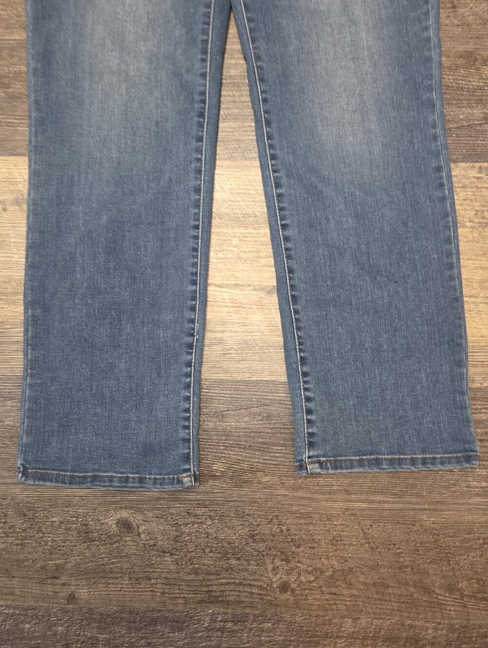 Crown & Ivy Mid Rise Straight Leg Jeans - Picture 5 of 11